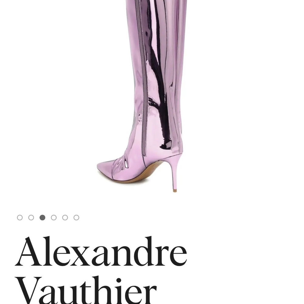 Alexandre Vauthier NWT amazing designer boots size 6 there a few imperfections.